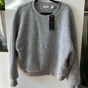 Levi’s Cropped Crewneck Sweater